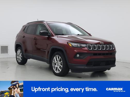 Red 2022 Jeep Compass Latitude