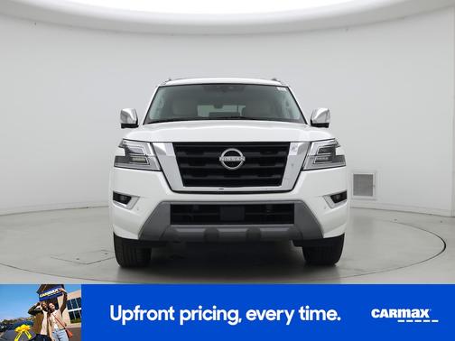 White 2023 Nissan Armada Platinum
