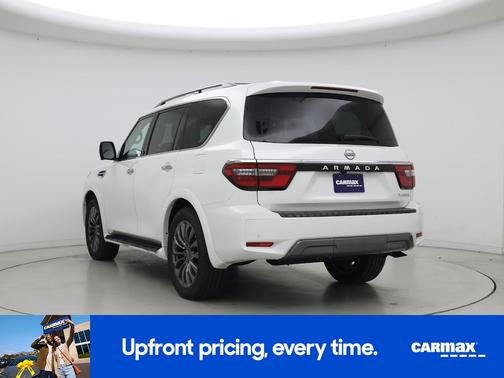 White 2023 Nissan Armada Platinum