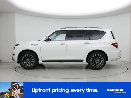 White 2023 Nissan Armada Platinum