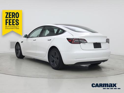 White 2021 Tesla Model 3 Standard Range Plus