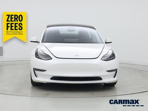 White 2021 Tesla Model 3 Standard Range Plus