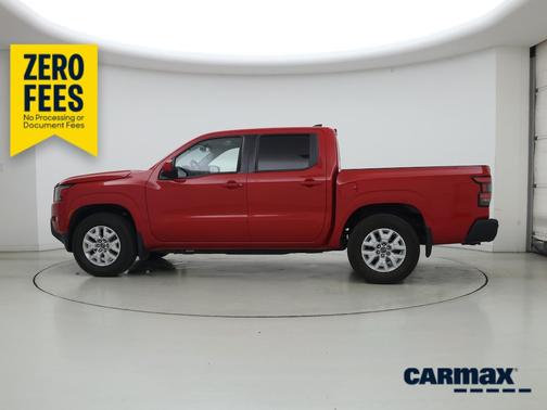 Red 2024 Nissan Frontier SV