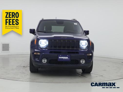 Blue 2020 Jeep Renegade Limited