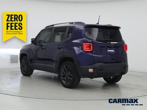 Blue 2020 Jeep Renegade Limited