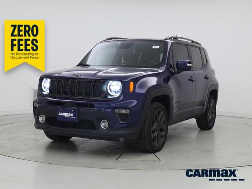 Blue 2020 Jeep Renegade Limited