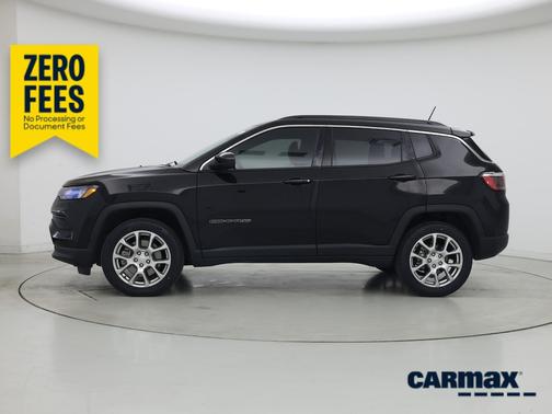 Black 2023 Jeep Compass Latitude Lux