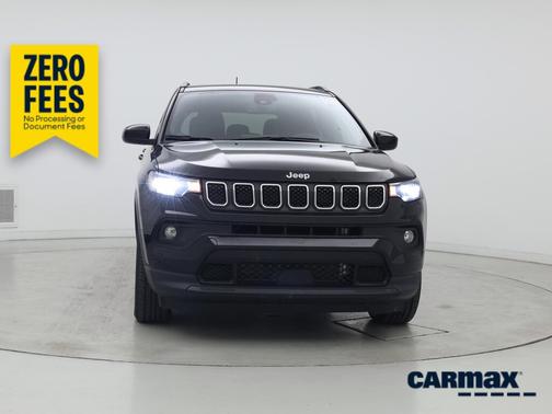Black 2023 Jeep Compass Latitude Lux