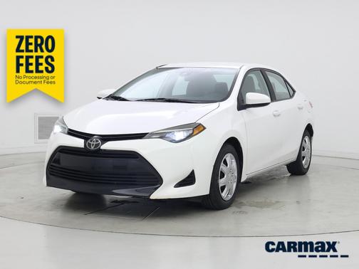 White 2017 Toyota Corolla LE
