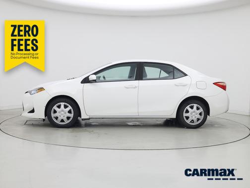 White 2017 Toyota Corolla LE