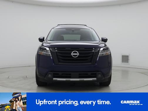 Blue 2023 Nissan Pathfinder Platinum