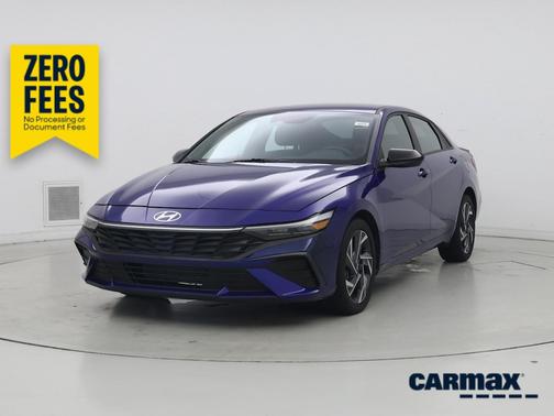 Blue 2025 Hyundai ELANTRA SEL Sport