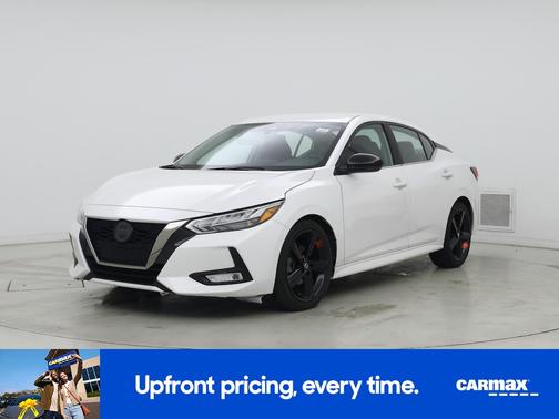 White 2022 Nissan Sentra SR