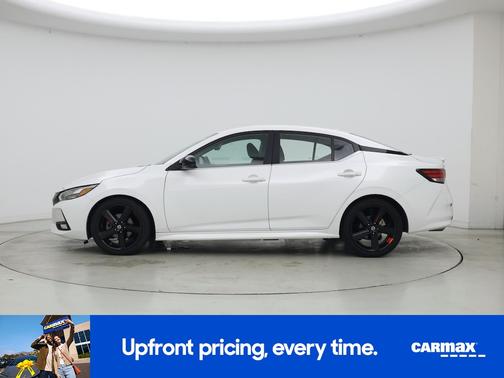 White 2022 Nissan Sentra SR