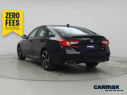 Black 2018 Honda Accord Sport