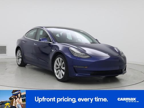 Blue 2019 Tesla Model 3 Standard Range Plus