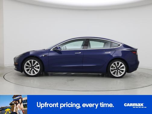 Blue 2019 Tesla Model 3 Standard Range Plus