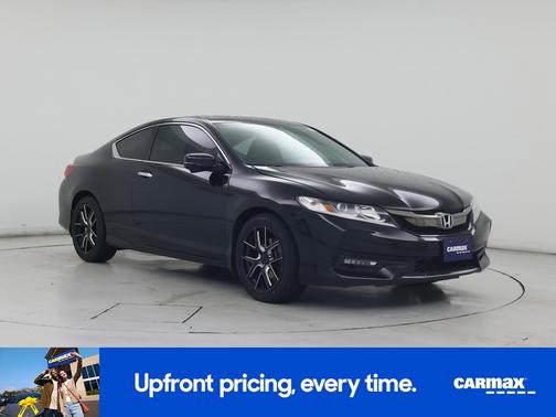 Black 2017 Honda Accord EX-L