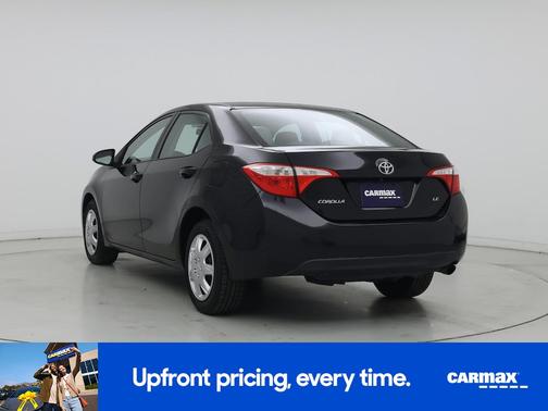 Black 2016 Toyota Corolla LE