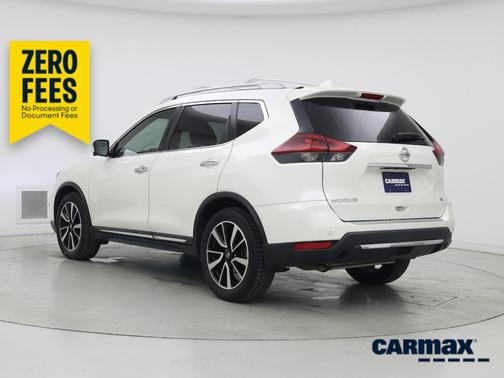 White 2019 Nissan Rogue SL