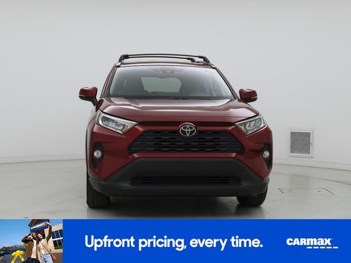 Red 2021 Toyota RAV4 XLE