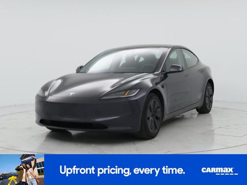 Gray 2025 Tesla Model 3 Long Range
