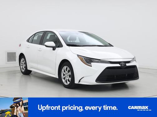 White 2025 Toyota Corolla LE