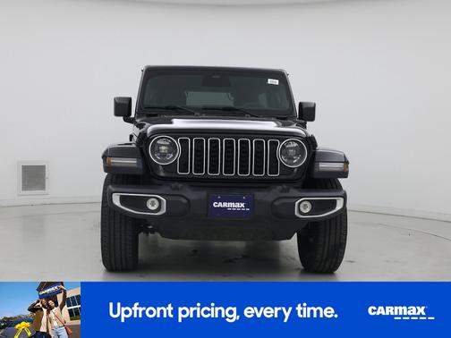 Black 2025 Jeep Wrangler 4xe Sahara