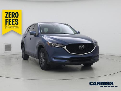 Blue 2021 Mazda CX-5 Sport