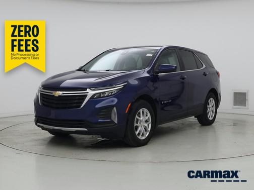 Blue 2022 Chevrolet Equinox LT