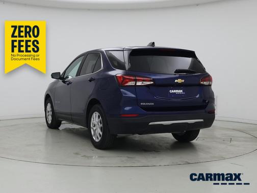 Blue 2022 Chevrolet Equinox LT