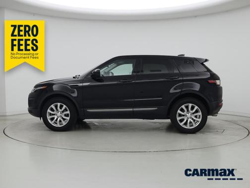 Black 2019 Land Rover Range Rover Evoque SE