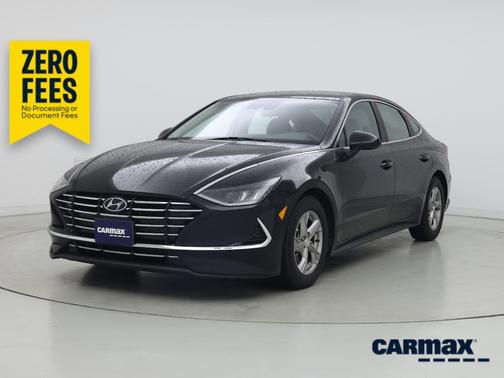 Black 2020 Hyundai SONATA SE