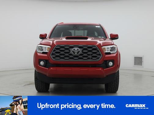 Red 2021 Toyota Tacoma TRD Sport