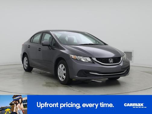 Gray 2015 Honda Civic LX