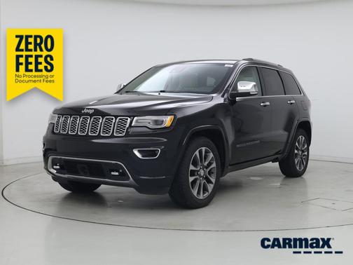 Black 2018 Jeep Grand Cherokee Overland