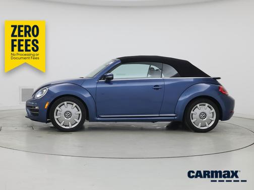 Blue 2017 Volkswagen Beetle SEL