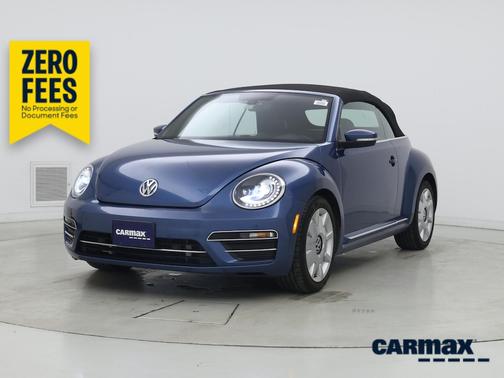 Blue 2017 Volkswagen Beetle SEL