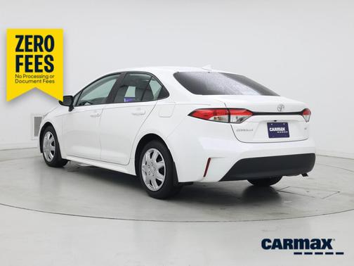 White 2023 Toyota Corolla LE