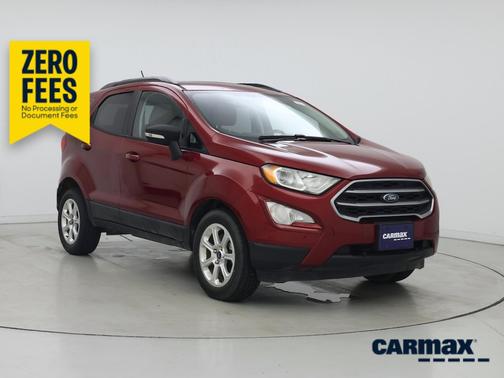 Burgundy 2019 Ford EcoSport SE