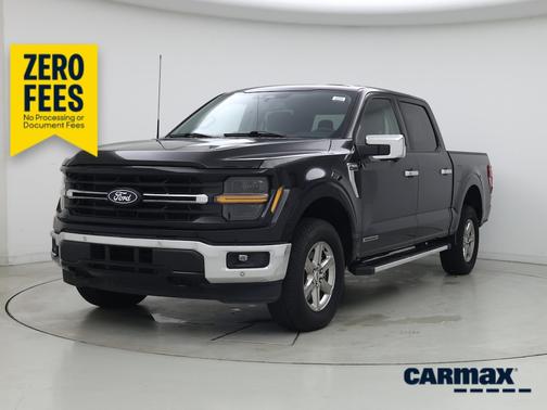 Black 2024 Ford F-150 XLT