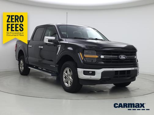 Black 2024 Ford F-150 XLT