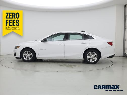 White 2023 Chevrolet Malibu LS