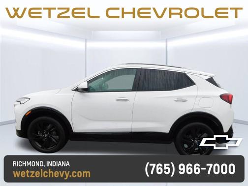 Summit White 2024 Buick Encore GX Sport Touring