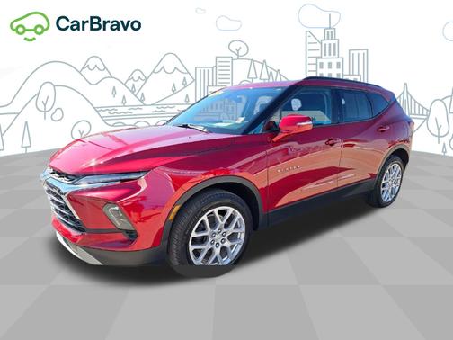 Radiant Red Tintcoat 2024 Chevrolet Blazer 3LT