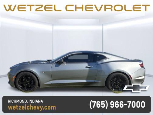 Sharkskin Metallic 2023 Chevrolet Camaro 1LT