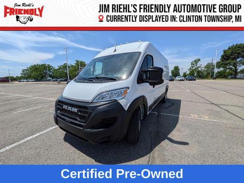 Bright White Clearcoat 2023 RAM ProMaster 2500 High Roof