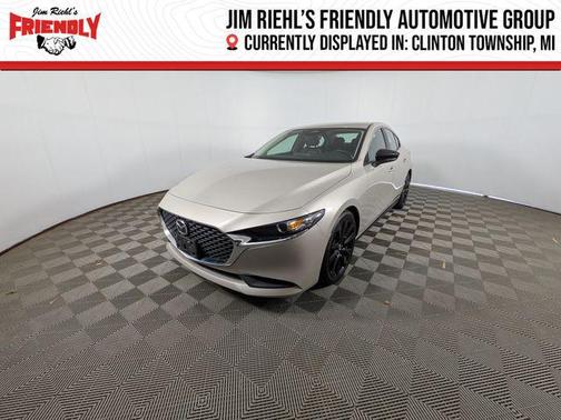 Platinum Quartz Metallic 2024 Mazda Mazda3 2.5 S Select Sport