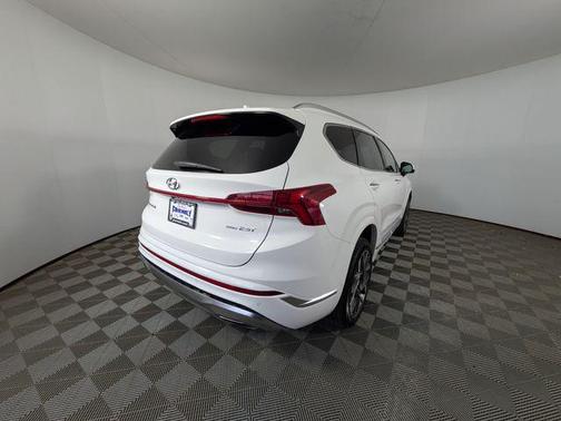 Serenity White Pearl 2023 Hyundai SANTA FE Calligraphy