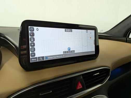 Serenity White Pearl 2023 Hyundai SANTA FE Calligraphy